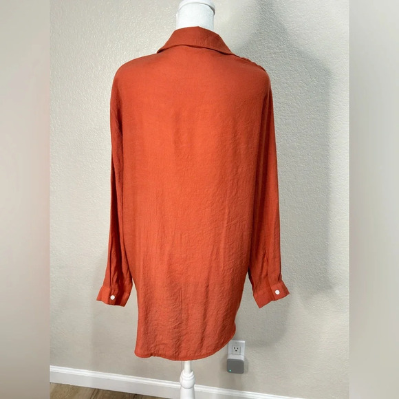 NWOT Button down casual cover up - Picture 4 of 7